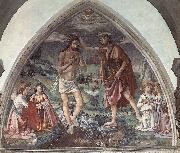 GHIRLANDAIO, Domenico Baptism of Christ dfg